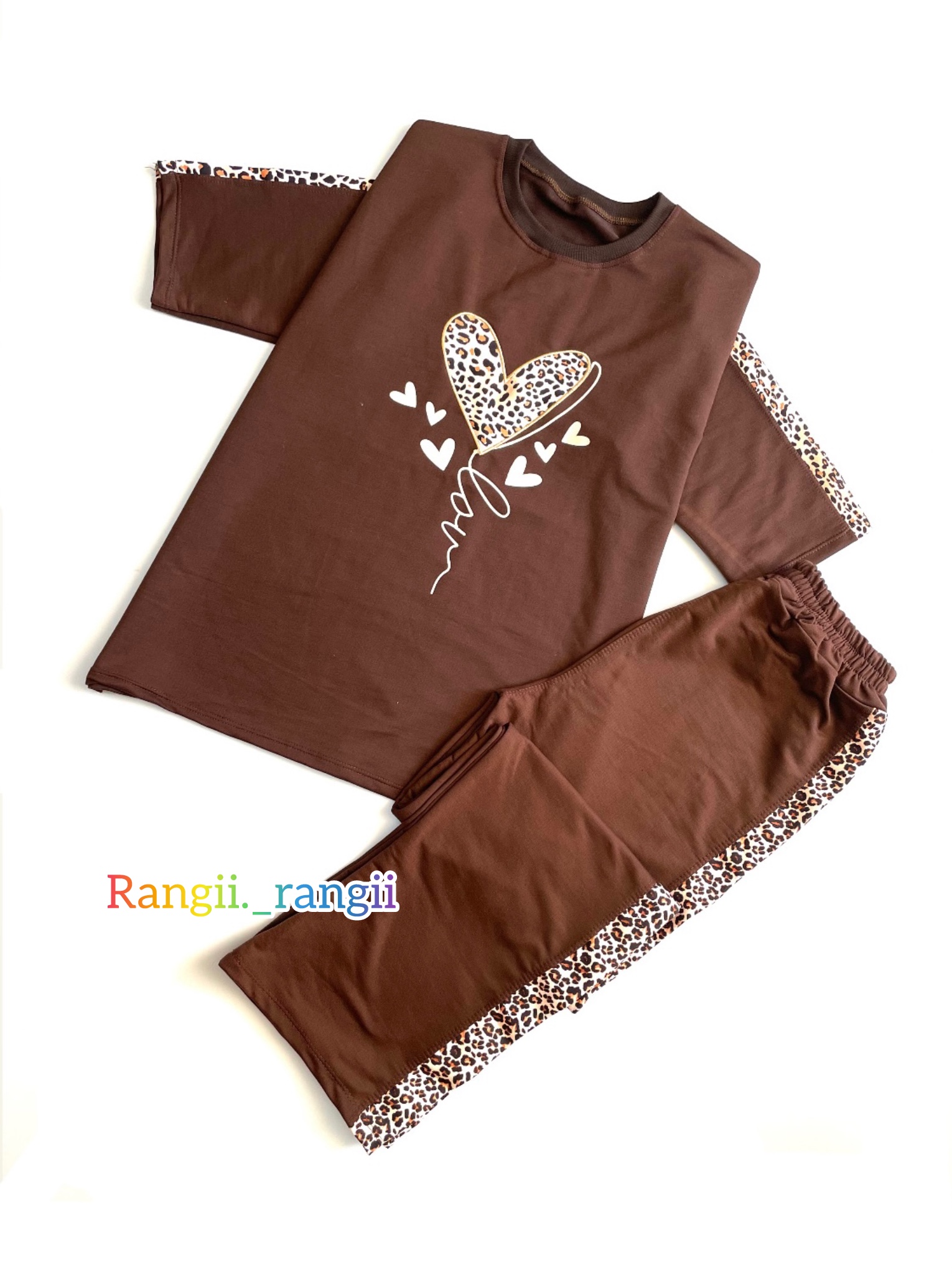 تیشرت  شلوار قلب